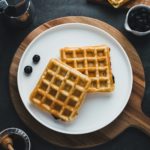 waffles on plate